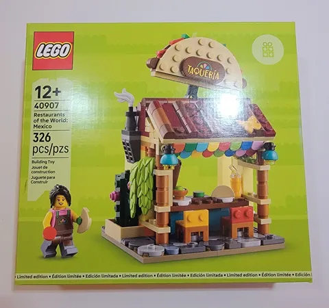 LEGO 40907 Restaurants of The World: Mexico Taco Exclusive New In Box GWP