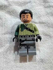 LEGO Star Wars Rebels Kanan Jarrus sw0577 RARE Black Hair Eyebrows 75053 Ghost