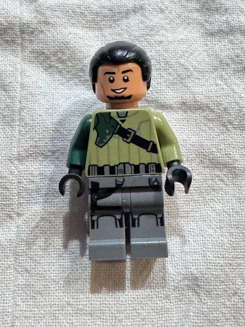 LEGO Star Wars Rebels Kanan Jarrus sw0577 RARE Black Hair Eyebrows 75053 Ghost