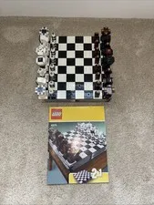 LEGO 40174 Iconic Chess/Checkers 2 in 1 RETIRED complete set w/ manual, no box