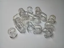 LEGO BULK LOT OF 18 TRANS CLEAR DOME 2 X 2 X 1 2/3 #30151