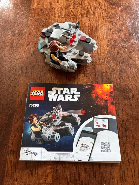 LEGO Millennium Falcon Microfighter (75295) *retired set*, 100% complete, no box