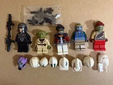 LEGO Minifigure Star Wars Agent Kallus Hondo Ohnaka Lot Set Bulk Sale