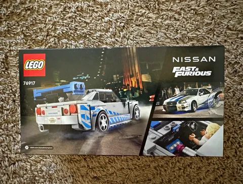 LEGO Speed Champions 76917 2 Fast 2 Furious Nissan Skyline GT-R R34 NEW