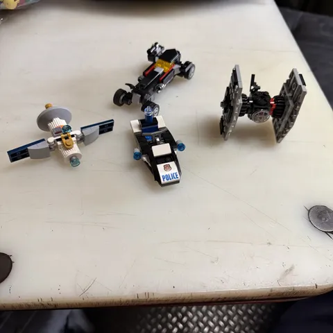 Lot Of  Assembled Lego Sets 