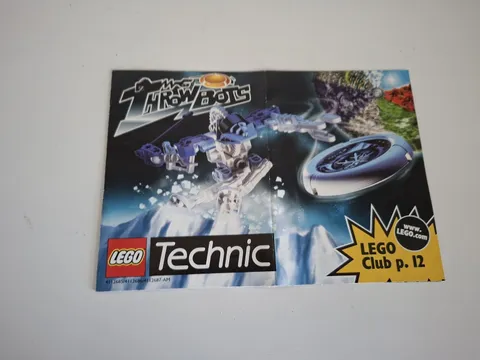 Vintage Lego Technic catalog pamphlet  1999