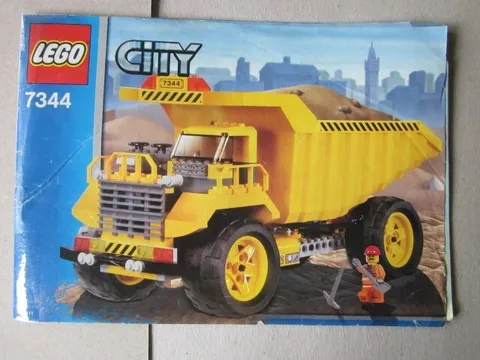 Lego City Building Instructions Instruction 7344 Truck, Dump Truck