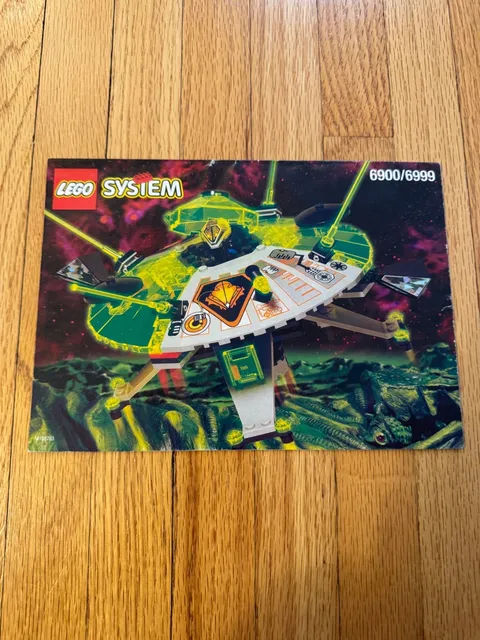 Lego Space Cyber Saucer (6900/6999) Instruction Booklet Only