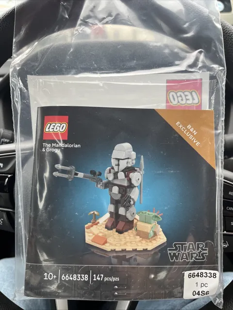 Barnes & Noble Exclusive LEGO Star Wars The Mandalorian & Grogu 6648338 New