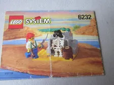 Lego System Building Instructions Instruction 6232