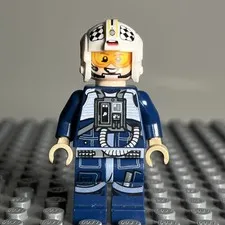 LEGO Star Wars Rogue One Rebel Pilot U-wing / Y-wing Minifigure 75155 SW0793 1O