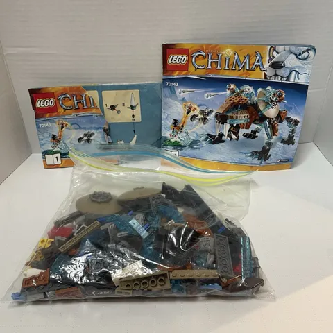 LEGO Legends of Chima 70143 Sir Fangar's Sabre-Tooth Walker Incomplete