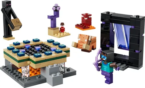 NEW SEALED LEGO 21584 Nether & End Portal Journey - Minecraft 2026