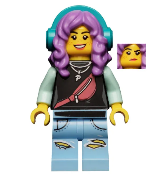 LEGO Hidden Side Minifigure Parker L. Jackson hs072 70436