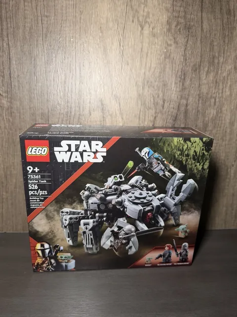 LEGO Star Wars 75361 Spider Tank Mandalorian Grogu Bo-Katan New Sealed Retired