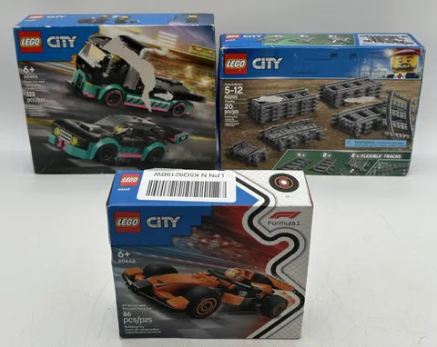LOT OF 3  LEGO  CITY - 60442 -  60205- 60406