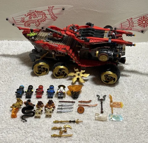70677 LEGO Ninjago Secrets of the Forbidden Spinjitzu Land Bounty Retired Set