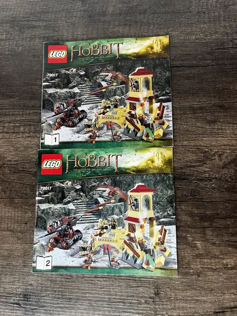 LEGO the Hobbit: The Battle of Five Armies (79017) INSTRUCTIONS ONLY