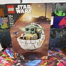 LEGO Star Wars Grogu with Hover Pram 75403 1048 pcs 10+ Stand Plate