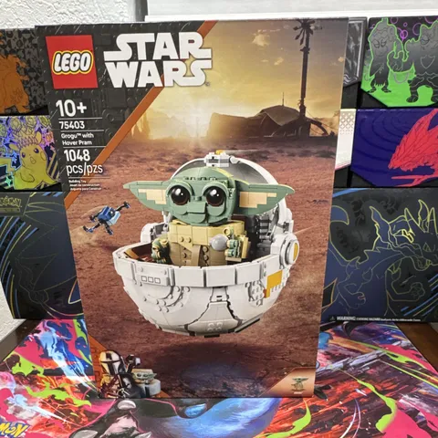 LEGO Star Wars Grogu with Hover Pram 75403 1048 pcs 10+ Stand Plate