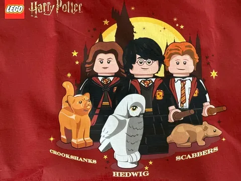 GENUINE LEGO Harry Potter Bag NEW UNUSED