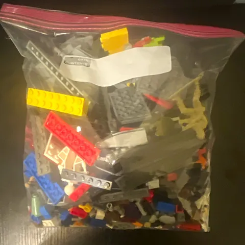 LEGO Bulk Lot Mixed Bricks Pieces Parts Multicolor Plastic in Polybag 1lb 15oz