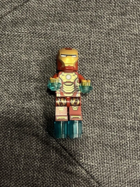 Lego Iron Man - Mark 42 Armor Minifigure from Set 76007 w/repulsers