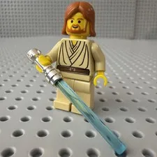 LEGO Young Obi-Wan Kenobi Minifigure STAR WARS 7133 Sw0055a