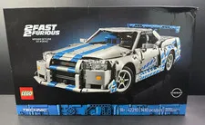 Lego Technic 2 Fast 2 Furious Nissan Skyline GT-R (R34) 1410 Pc Set 42210 SEALED