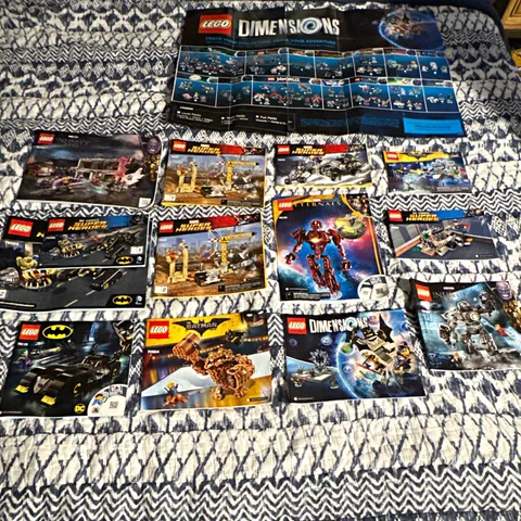 LEGO Dimensions Instruction Manual Booklet Lot 71200 English Illustrated 2016