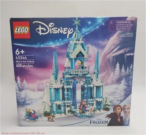 LEGO Disney Frozen Elsa's Ice Palace Buildable Princess Toy 43244.SEE DETAILS.