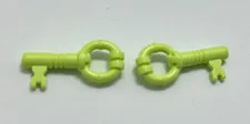 Lego 40359a 19118 Yellowish Green Key lot qty 2 Harry Potter Hidden Side