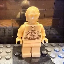 LEGO  C-3PO, MIBT . Pearl Gold SW0010