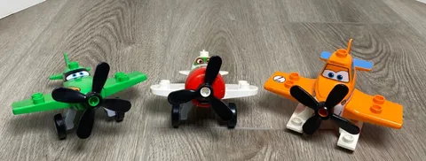 LEGO DUPLO Planes Disney Dusty Chupacabra Ripslinger Airplanes Toy Lot