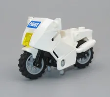 LEGO Motorcycle Police white for minifigures