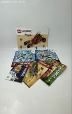 Set Of 6 Pcs Lego Multicolor Ninjago Manuals Instruction Booklets