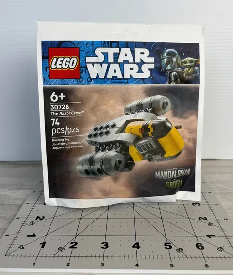 New Lego Star Wars 2026 The Razor Crest 30728 Mandalorian Paperbag 74 pcs