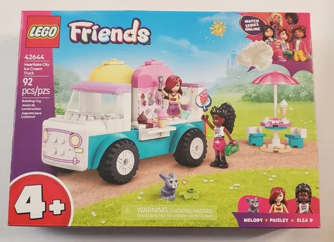 Lego Friends: Heartlake City Ice Cream Truck (#42644) 92 PCS. Melody. Paisley