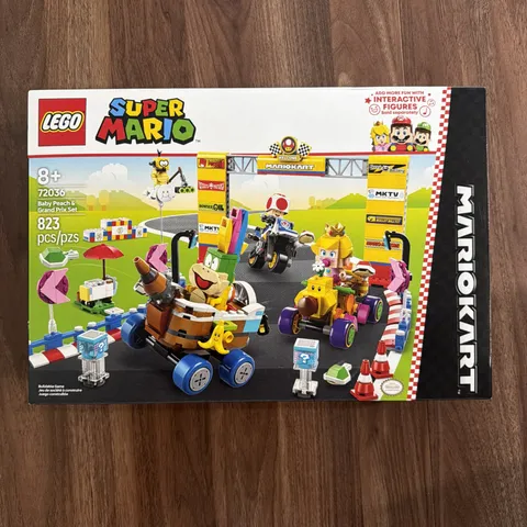 LEGO Super Mario: Mario Kart-Baby Peach & Grand Prix Set (72036) *SEALED*