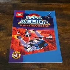 Lego - Mars Mission Masterbuilders Instruction Guide Book - Space Port - 2000