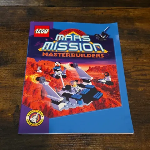 Lego - Mars Mission Masterbuilders Instruction Guide Book - Space Port - 2000