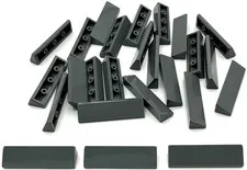 Lego 25 New Dark Bluish Gray Slopes Sloped 30 1 x 4 x 2/3 Pieces