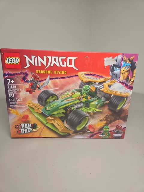 LEGO #71828 NINJAGO DRAGON'S RISING: LLOYD'S PULL-BACK RACE CAR - BRAND NEW