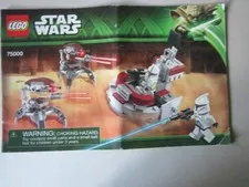 Lego Building Instructions Instruction Star Wars 75000