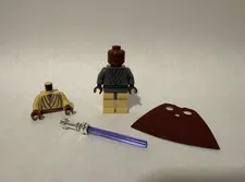 LEGO Star Wars Mace Windu Minifigure sw0148 7261 Clone Turbo Tank + EXTRA TORSO