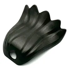 Lego New Pearl Dark Grey Minifigure Cape Flexible Rubber Scalloped 5 Points Part