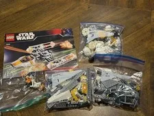 LEGO Star Wars Y-Wing Fighter 7658 COMPLETE  w/ Minifigures & Instructions