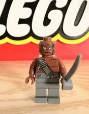 Lego Pirates of the Caribbean Gunner Zombie Minifigure With Accessory