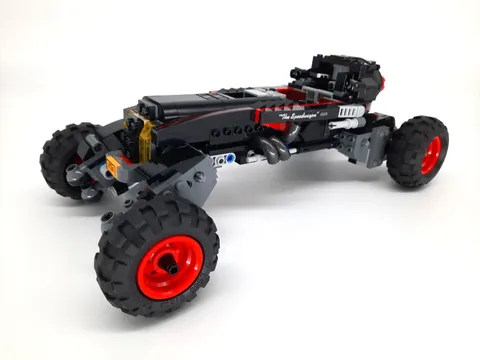 LEGO Batman Speedwagon Chassis – Parts Only Lot from Set 70905 (The Batmobile)