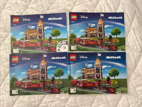 LEGO 71044 Disney Train  & Station Instruction Manuals Only  ALL 1, 2, 3,4